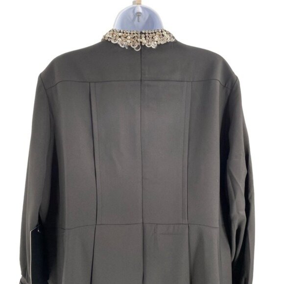 Tuckernuck NEW Embellished Black Hoyt Rhinestone Long Sleeve Mini Dress Size 3XL - Picture 8 of 11